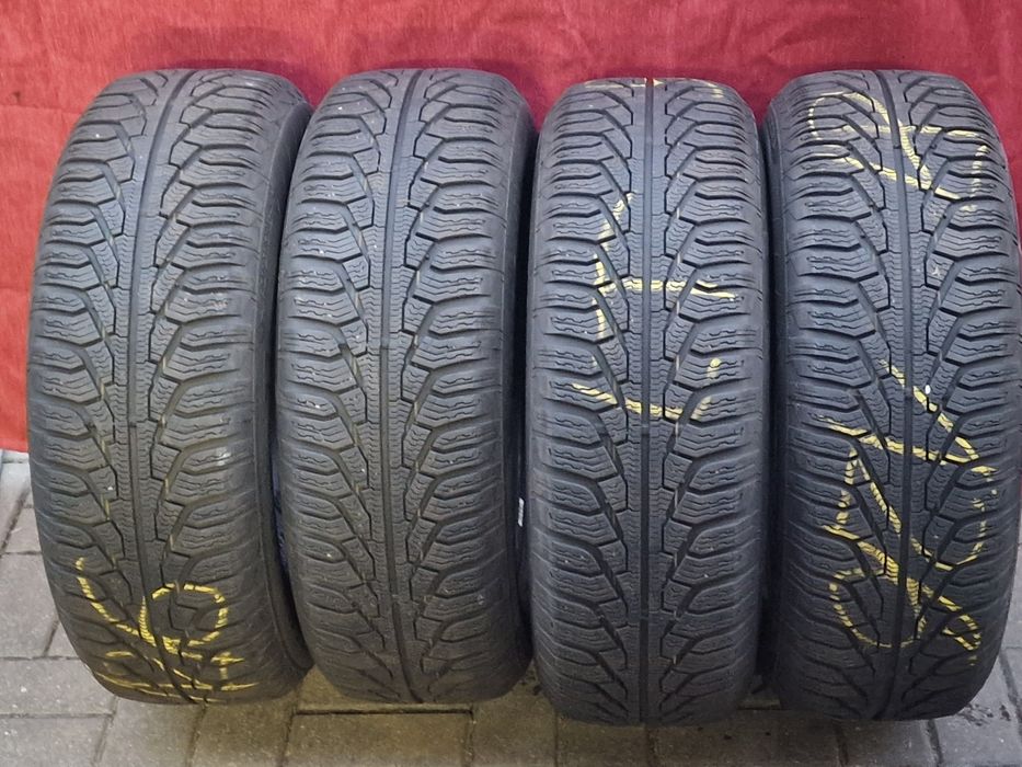 Opony zimowe Uniroyal 215 / 65 / R16 MS Plus 77 bieżnik 6,5mm stan BDB