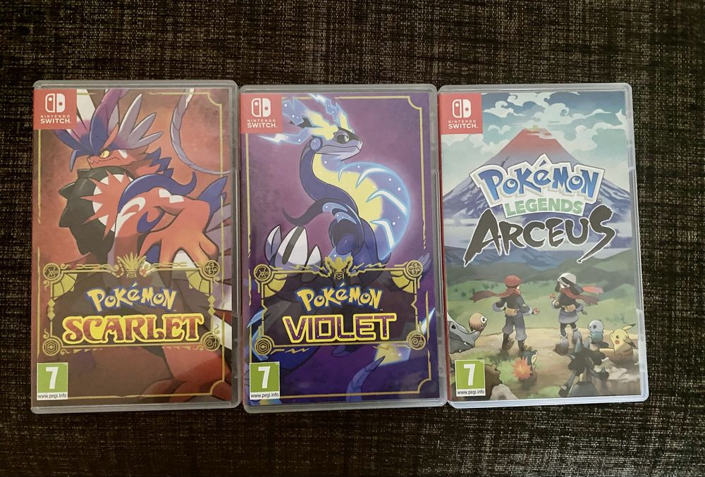 Jogos Pokemon Nintendo Switch