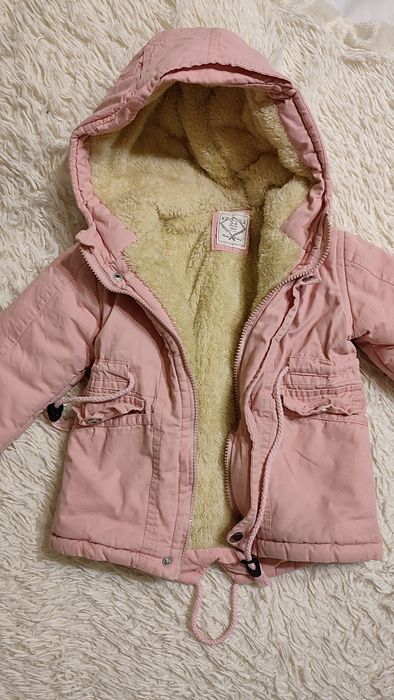 Тепла парка, зимова куртка на дівчинку