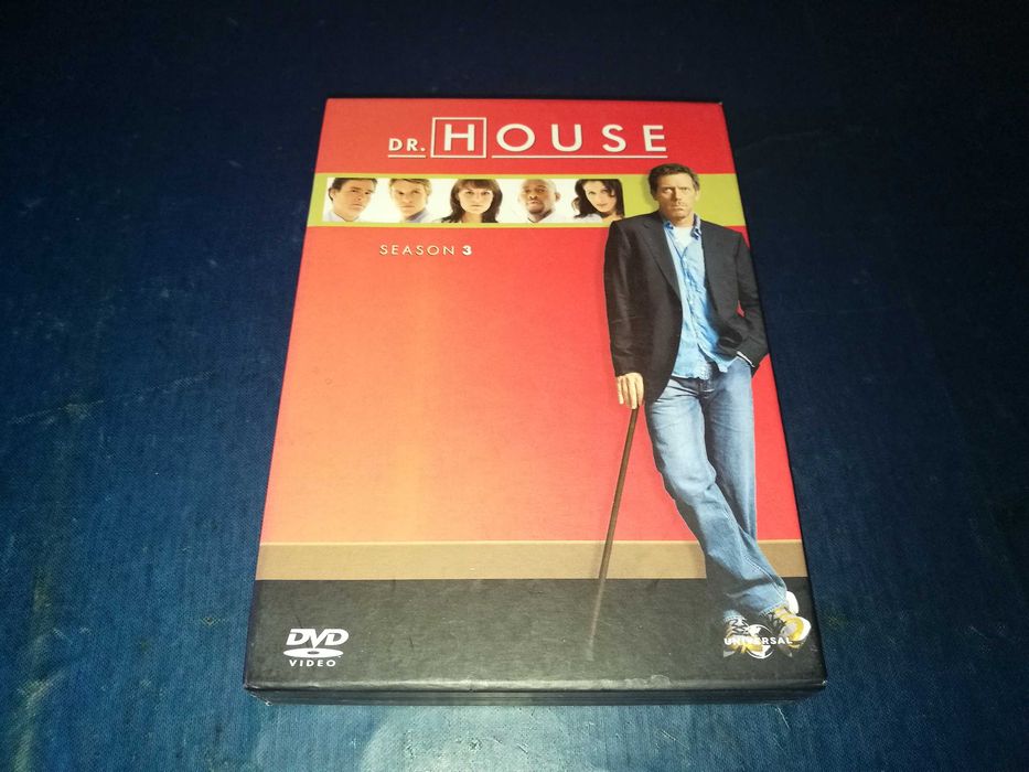 HOUSE - SEASON 3 DVD (legendagem em Inglês)