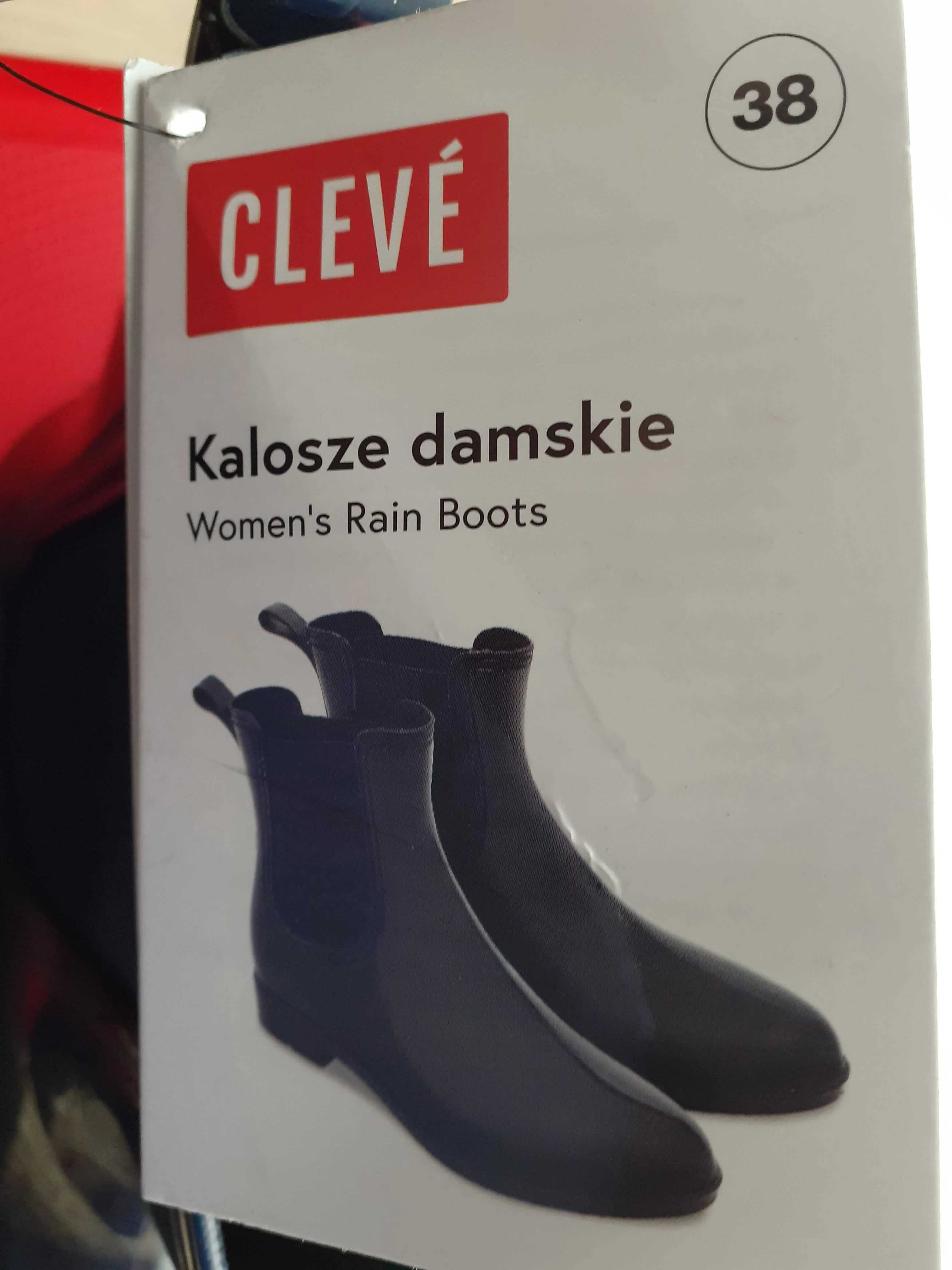 Nowe kalosze gumowce damskie 38