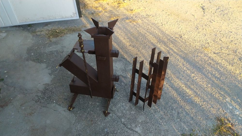 Изготавливаем печь ракета