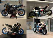 Конструктор мотоцикл BMW 42130 | YAMAHA 42159 | Technik Lego