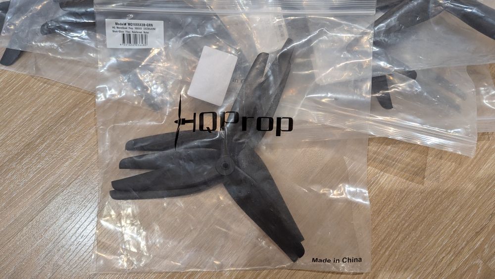 Пропеллер HQPROP 10 дюймов для FPV дрона 10х5х3