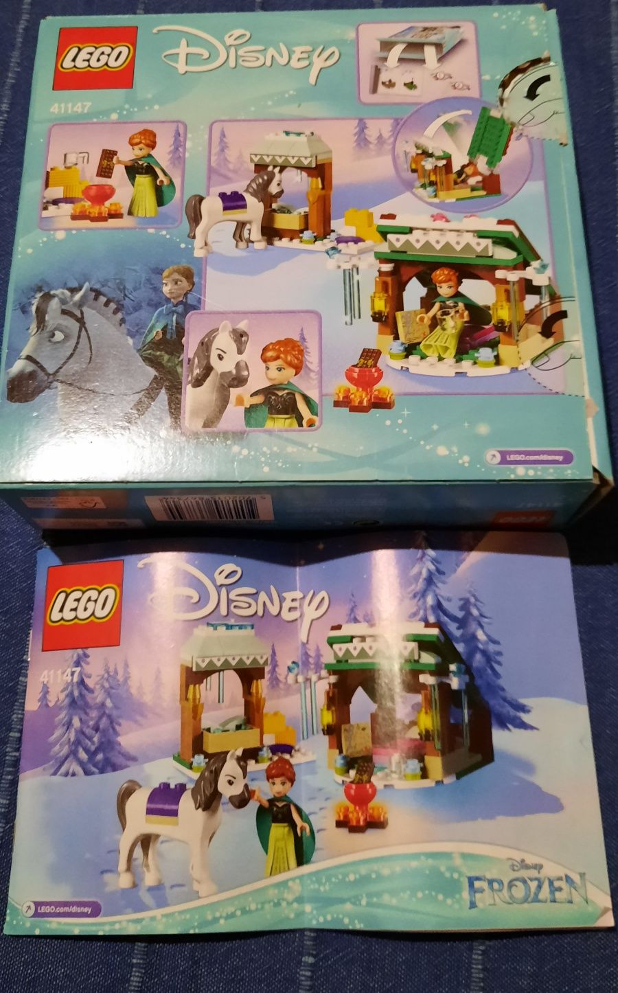 Lego Śnieżna przygoda Anny plus inne zabawki