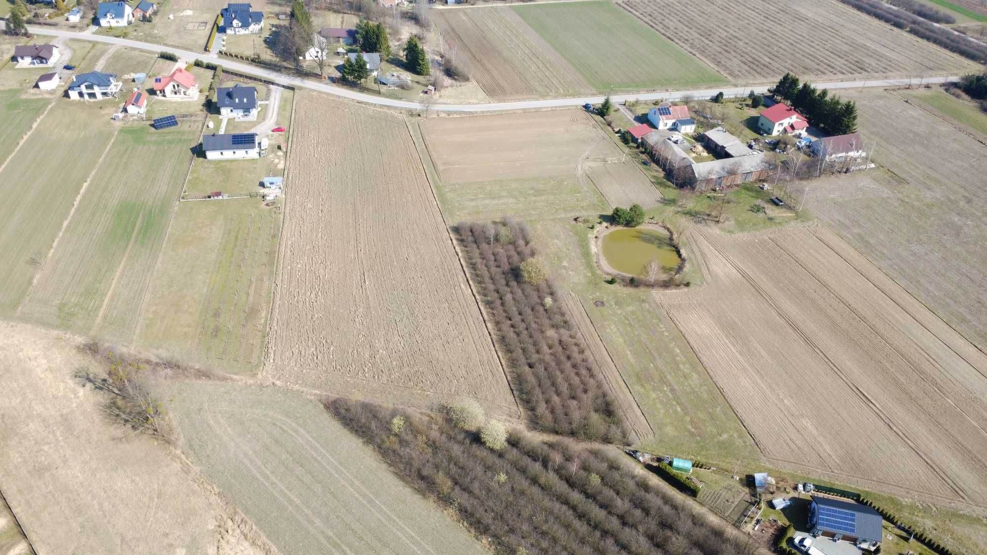 Piękna działka Brzozówka Kol. gm Szastarka