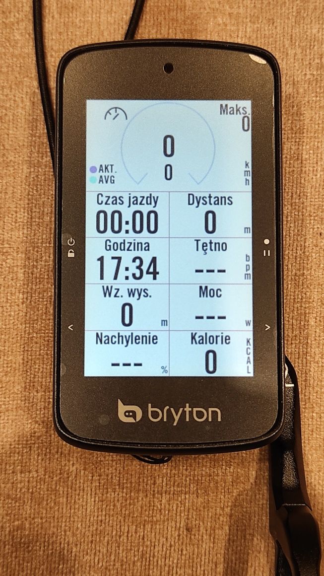 Bryton Rider 750SE licznik GPS nawigacja rowerowa