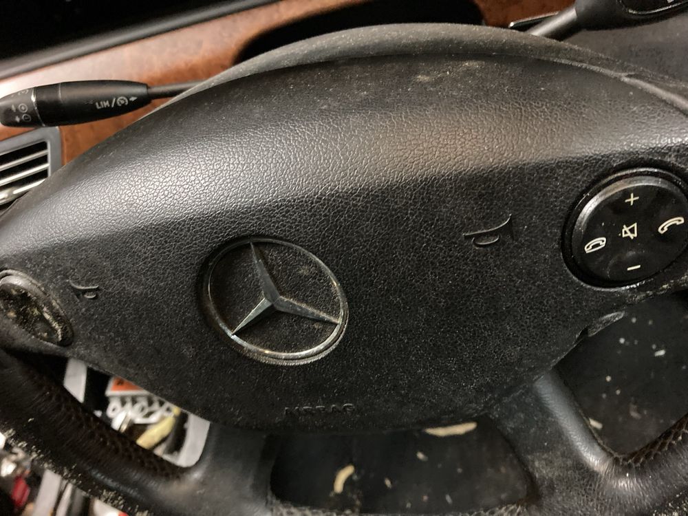 mercedes s 320 cdi w221 canhão ignição caixa de fusiveis airbag bomba
