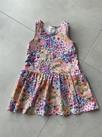 Piekna, bawelniana sukienka H&M w stanie IDEALNYM. Rozmiar 92