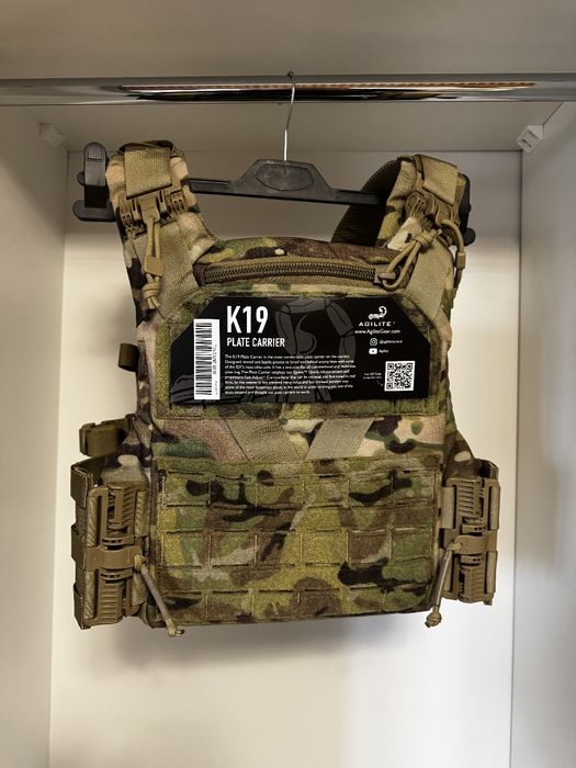 Плитоноска плейт-керрієр Agilite K19 Plate Carrier 3.0 Multicam