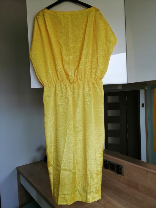 Sukienka żółta S