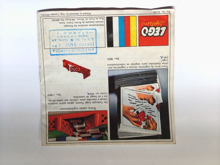 Catálogo LEGO System - Colecção 1967