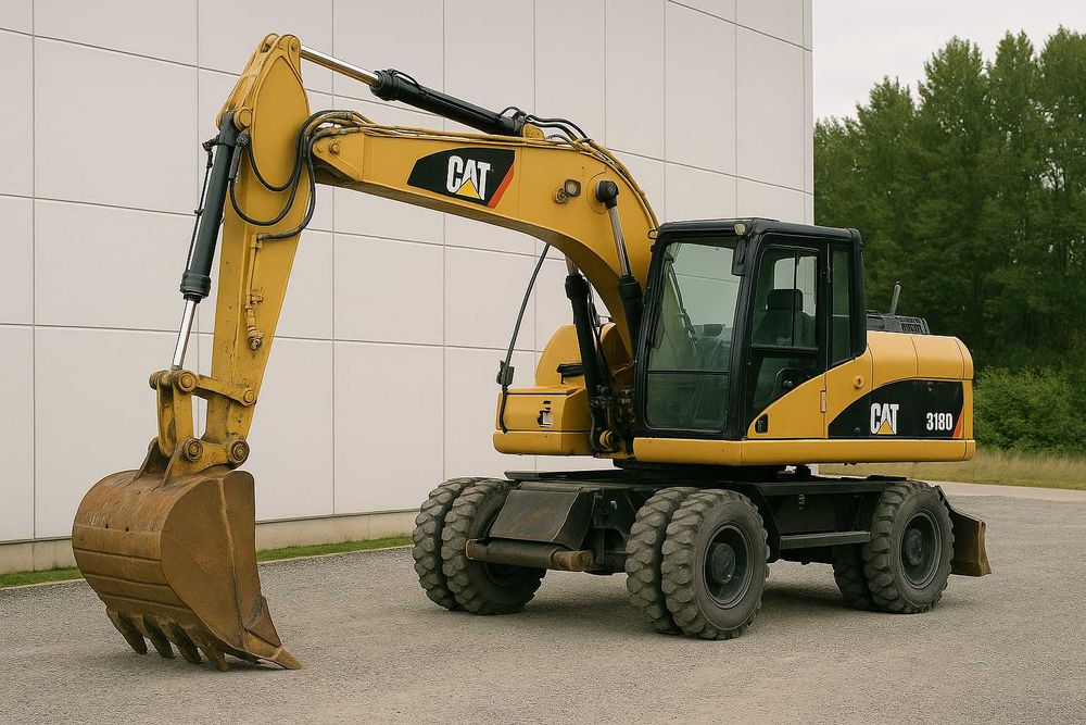 wynajmę dużą koparkę obrotową z lub bez operatora. duża maszyna 30ton