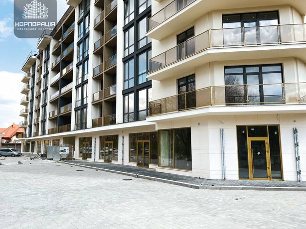 Продаж сучасної 2-км квартири, покращене планування; набережна, центр
