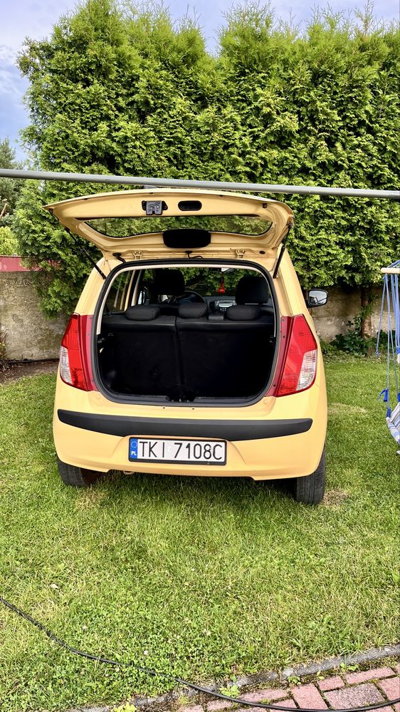 Hyundai i10 1.1; gaz fabryczny BRC, zadbany, bez klimy