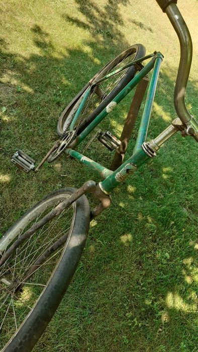 Stary, męski rower "Ukraina", PRL, ZSRR