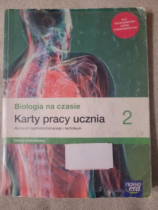 Karty pracy ucznia Biologia na czasie 2