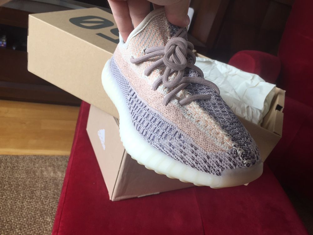 Adidas Yeezy Boost 350 V2 Ash Pearl 38.5 US6 Kraków