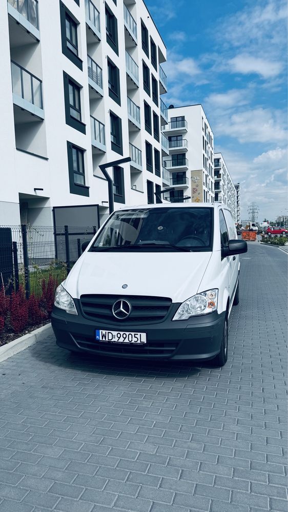 Mercedes vito lift 110cdi vat-1 dostawczy radio android salon Polska