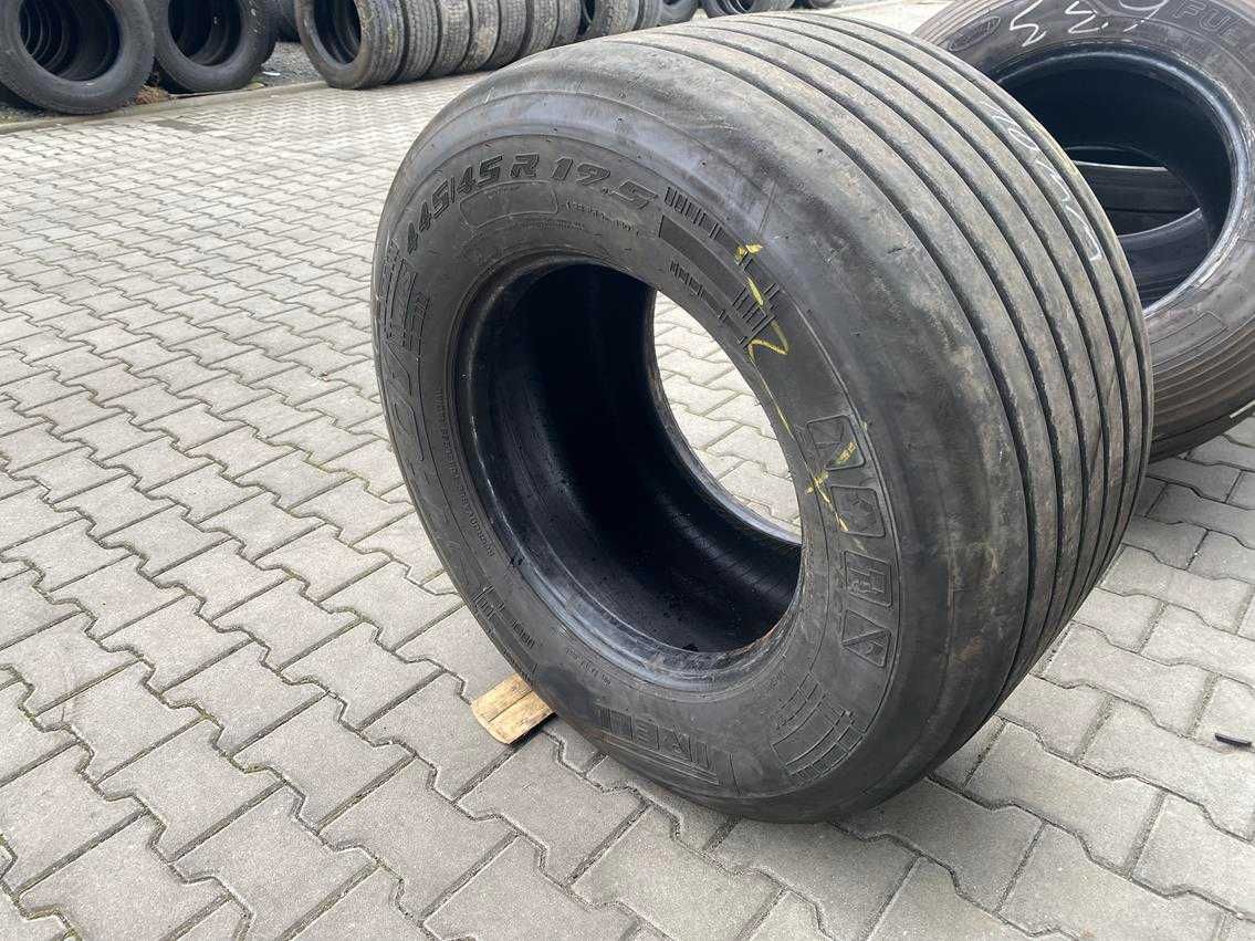 Opona ciężarowa używana naczepowa 445/45R19.5 PIRELLI ST:01 / 10mm
