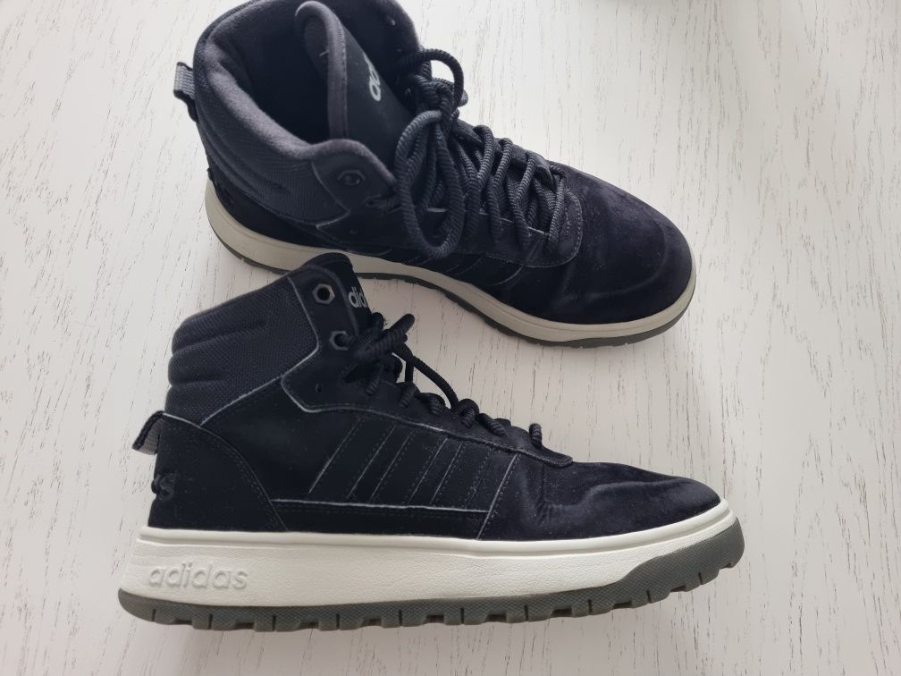 Adidas męskie wysokie buty jesienno zimowe rozm 40 i 2/3 ,zadbane.