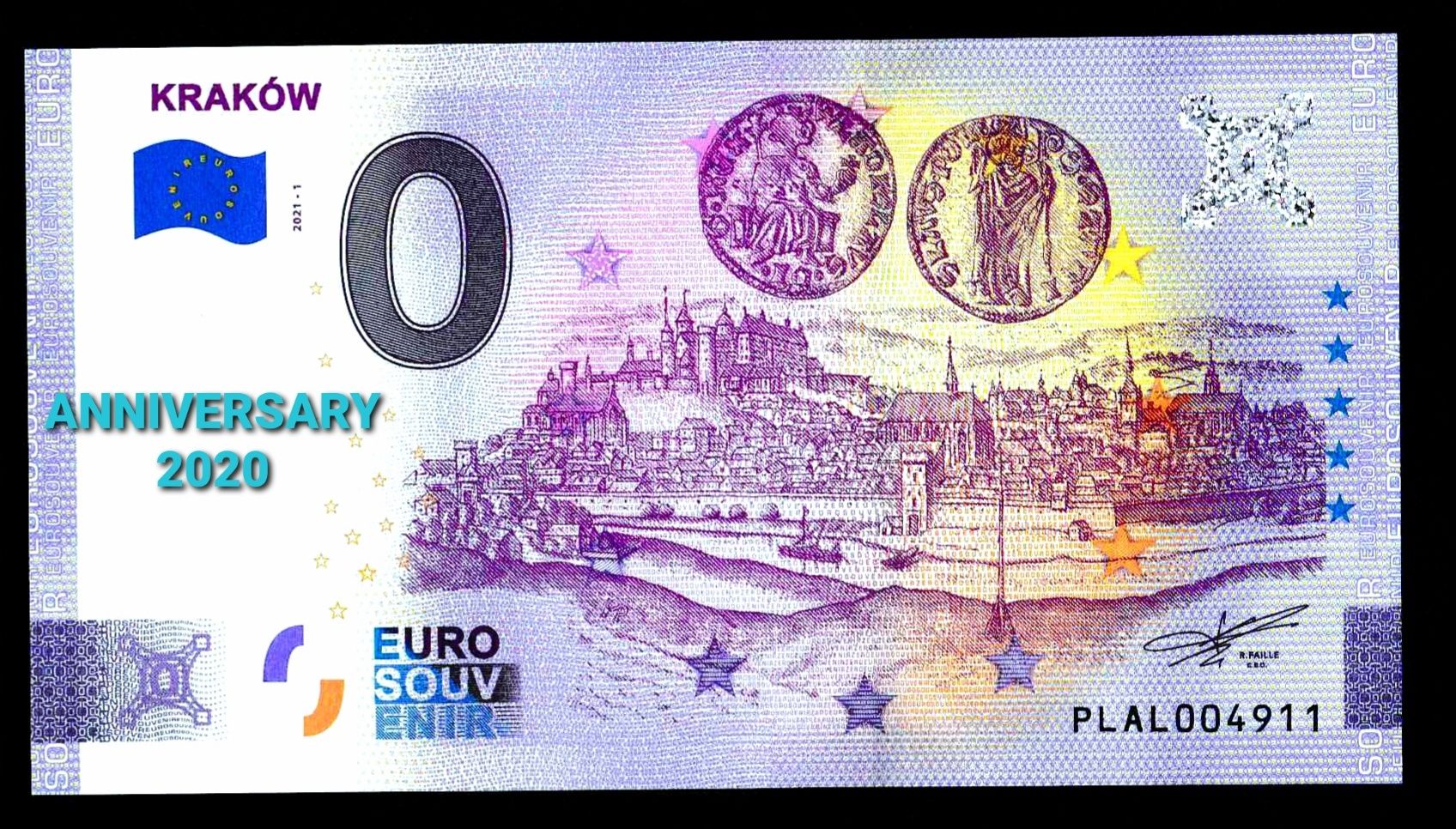 0 euro Kraków Anniversary