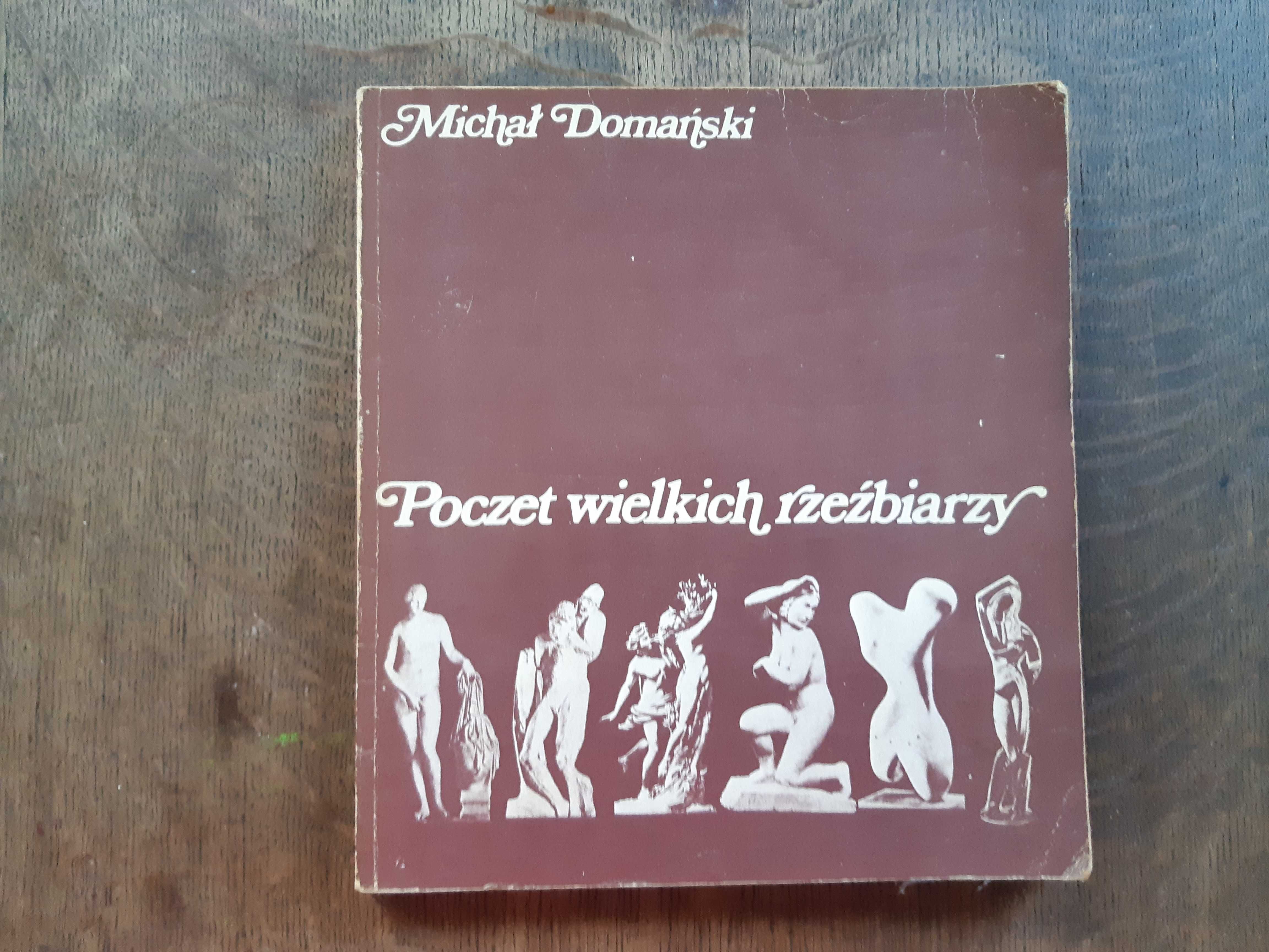 POCZET WIELKICH RZEŹBIARZY Michał Domański Nasza Księgarnia 1981