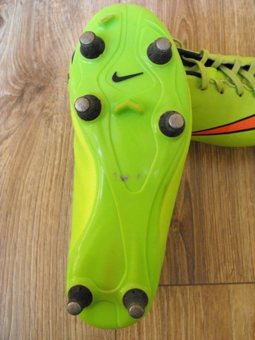 Buty NIKE Mercurial JR 37/38 24cm wkręty korki zielone stan BDB