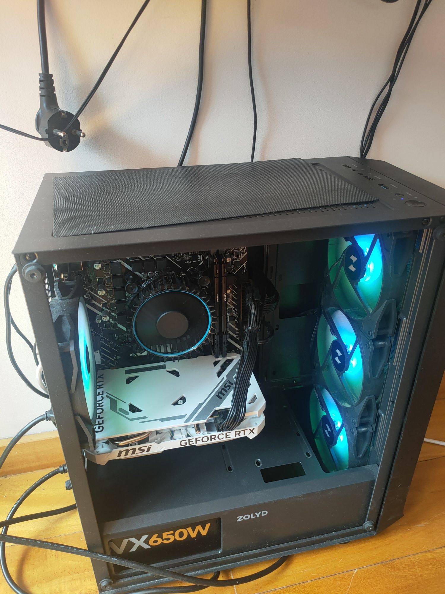 PC gamer Core i3 10100 RTX 5060 8 gigas