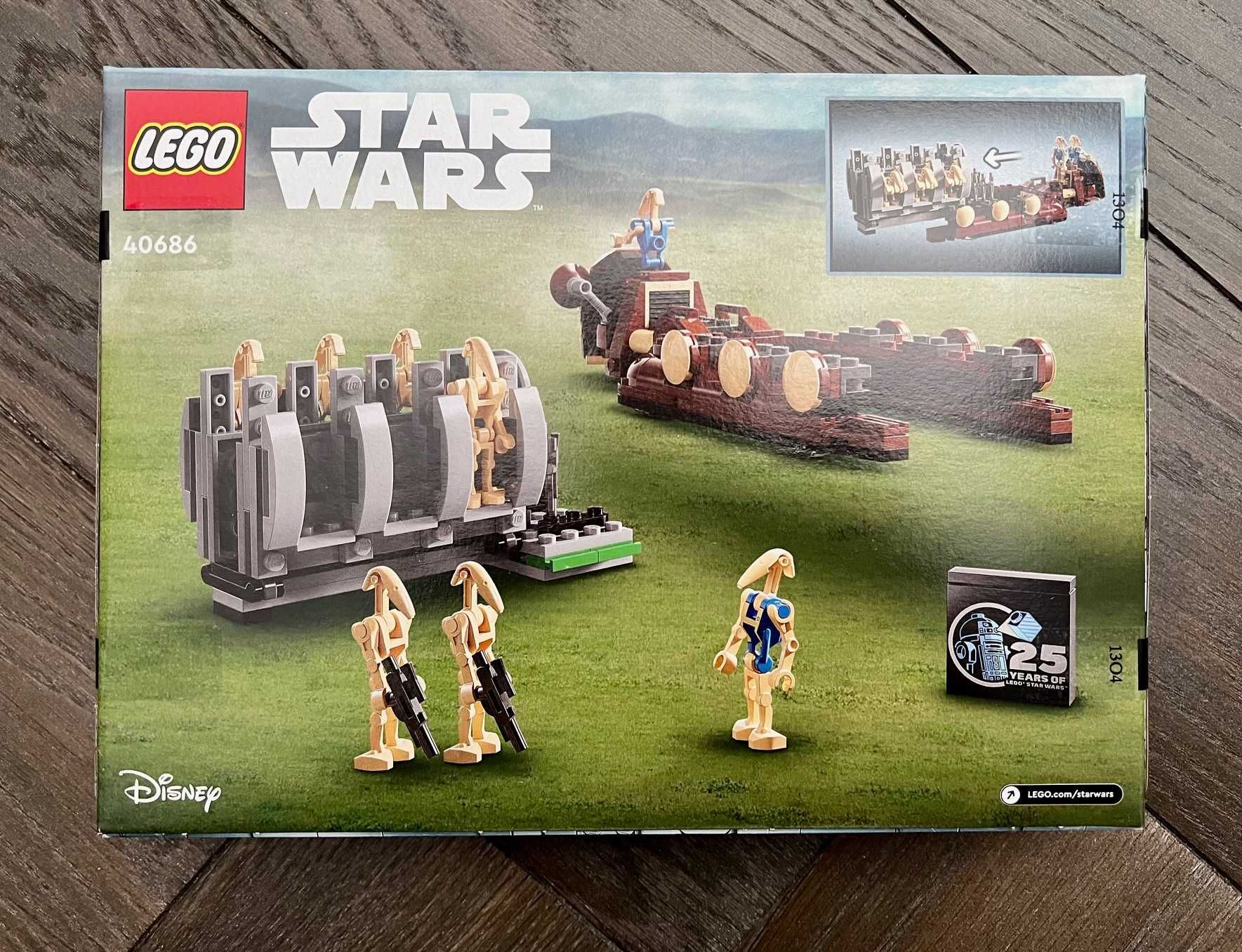 LEGO 40686 Star Wars - Statek MTT Federacji Handlowej + 30680 + moneta