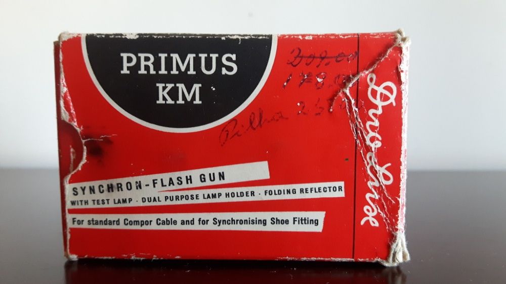 Flash Primus KM Vintage com lâmpadas