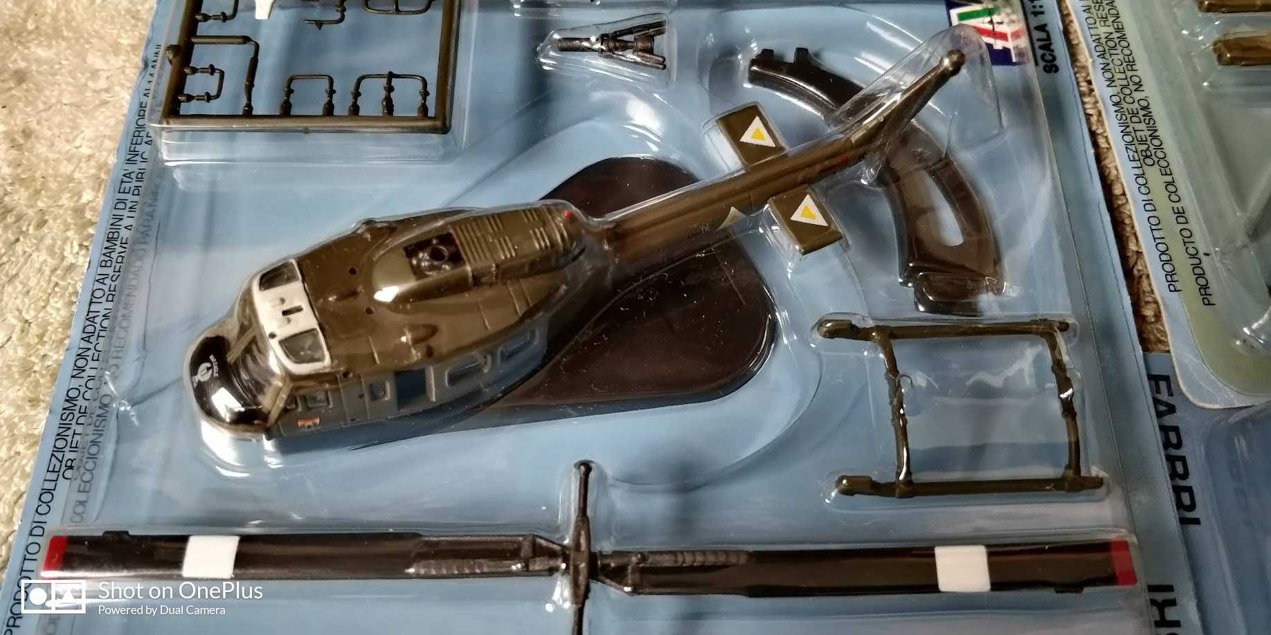 Helicópteros militares - Modelismo Fabbri.