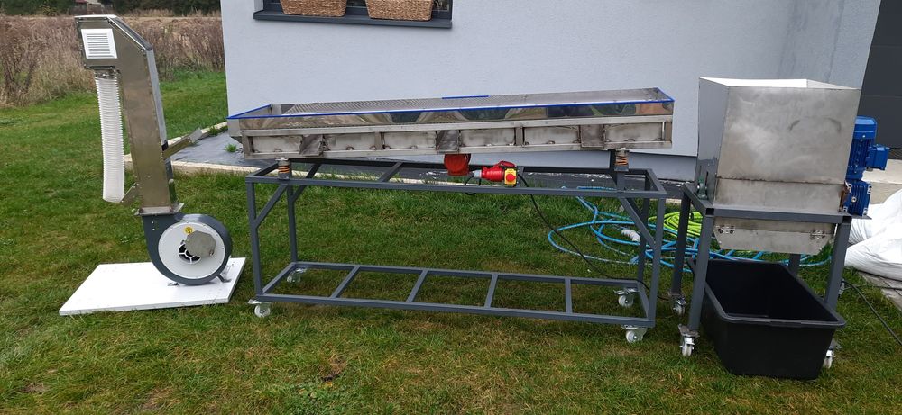 Linia do łuskania orzechów włoskich I laskowych