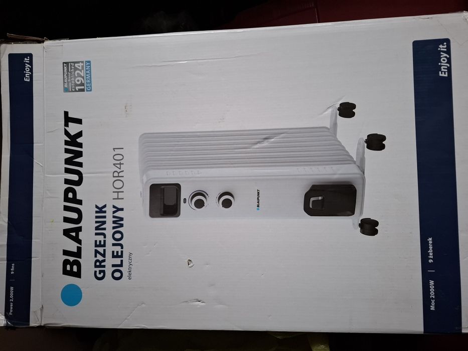 Nowy Grzejnik olejowy Blaupunkt model HOR401