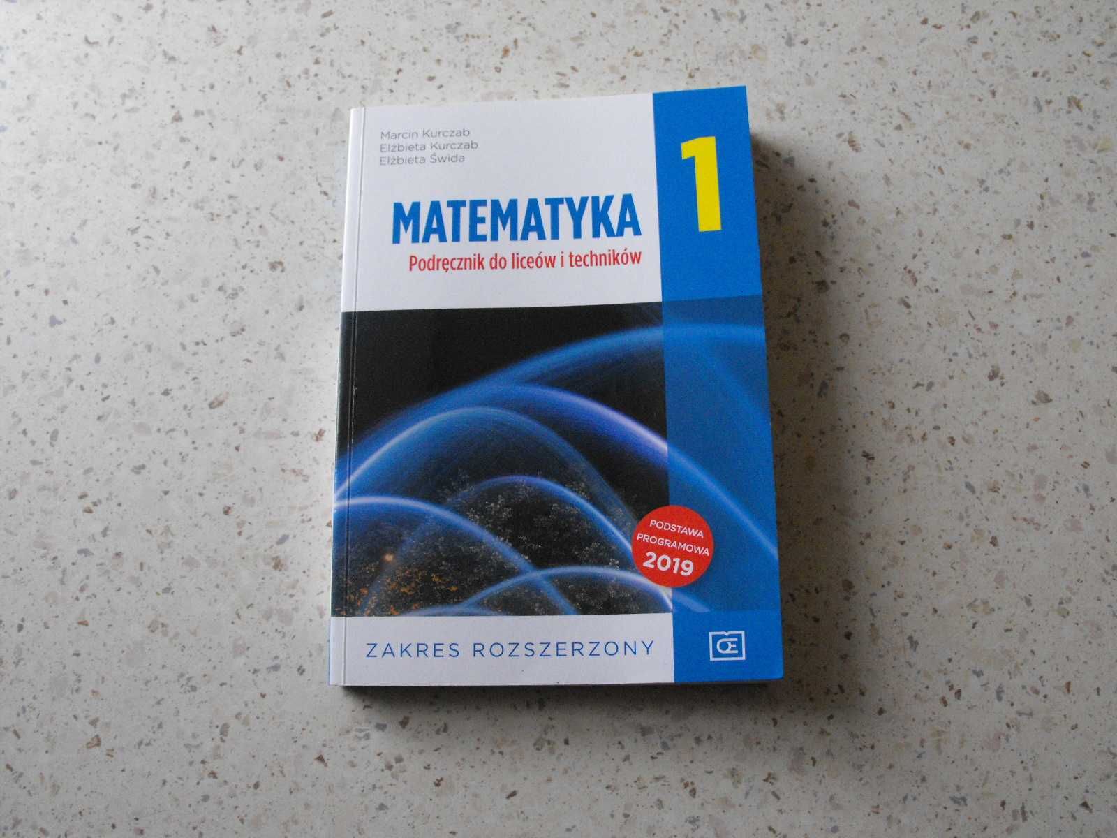 Matematyka 1. Podręcznik do liceów i techników. Zakres rozszerzony.