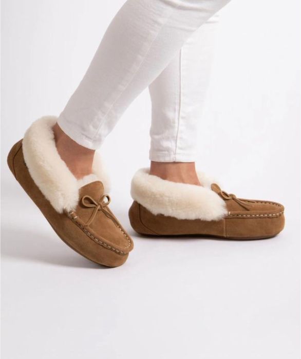 Угги мокасины, натуральные