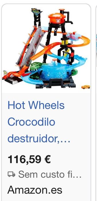 Hot Wheels Garagem lava carros