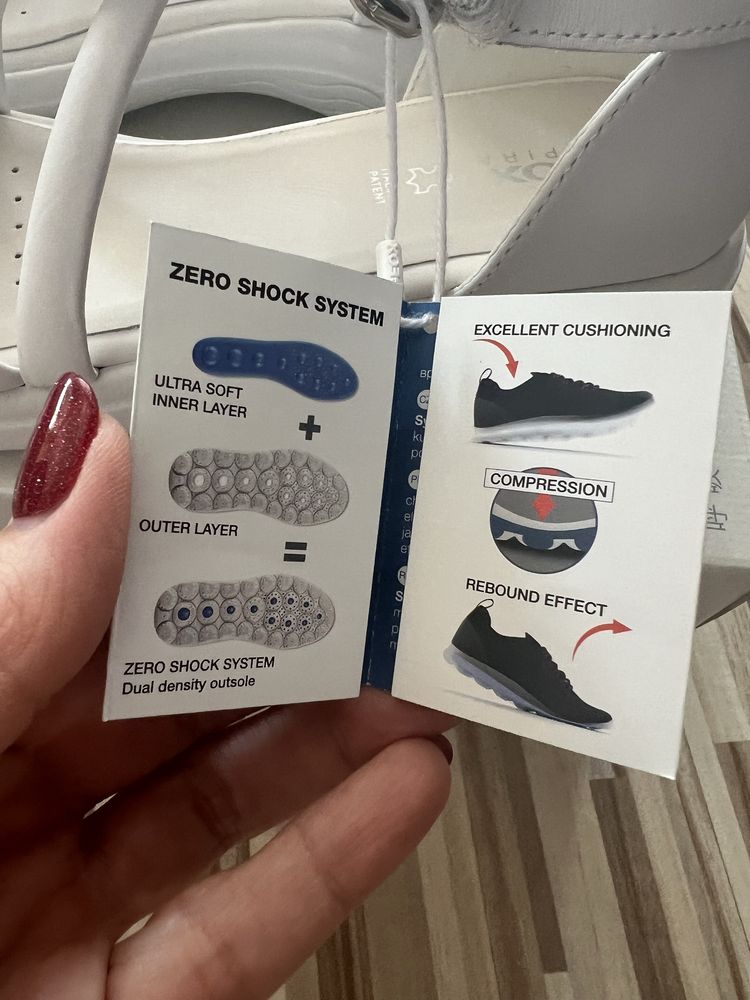 Sandały damskie Geox nowe, oddychające roz.40
