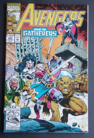the avengers come the gatherers marvel comics