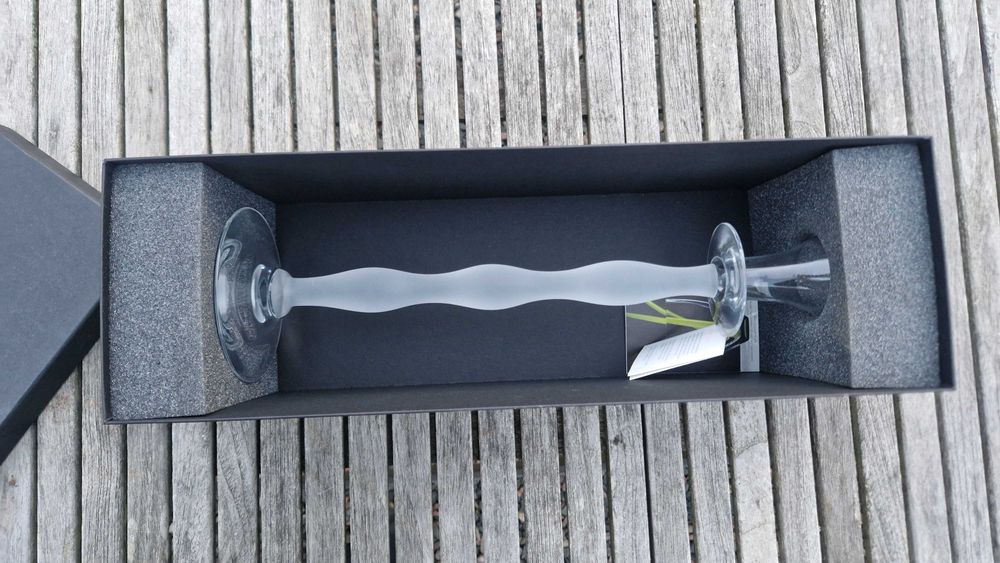 подсвечники Orrefors celeste  Швеция, новые 290, 330, 370мм