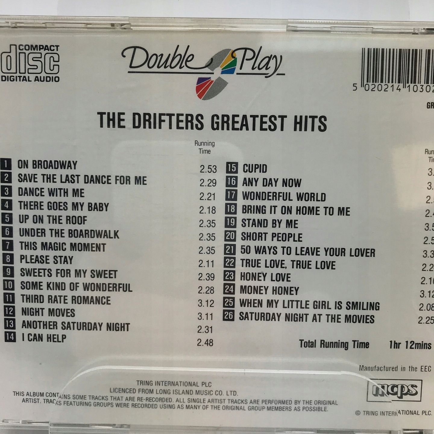 Cd - The Drifters - Greatest Hits