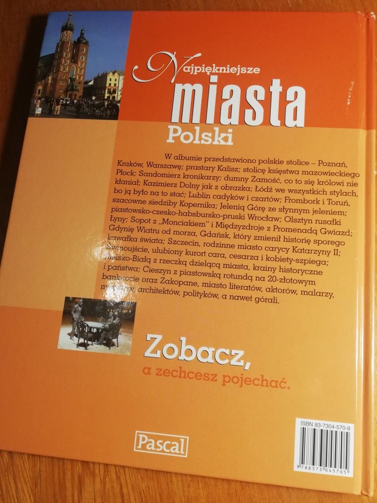 Książka najpiękniejsze miasta polski