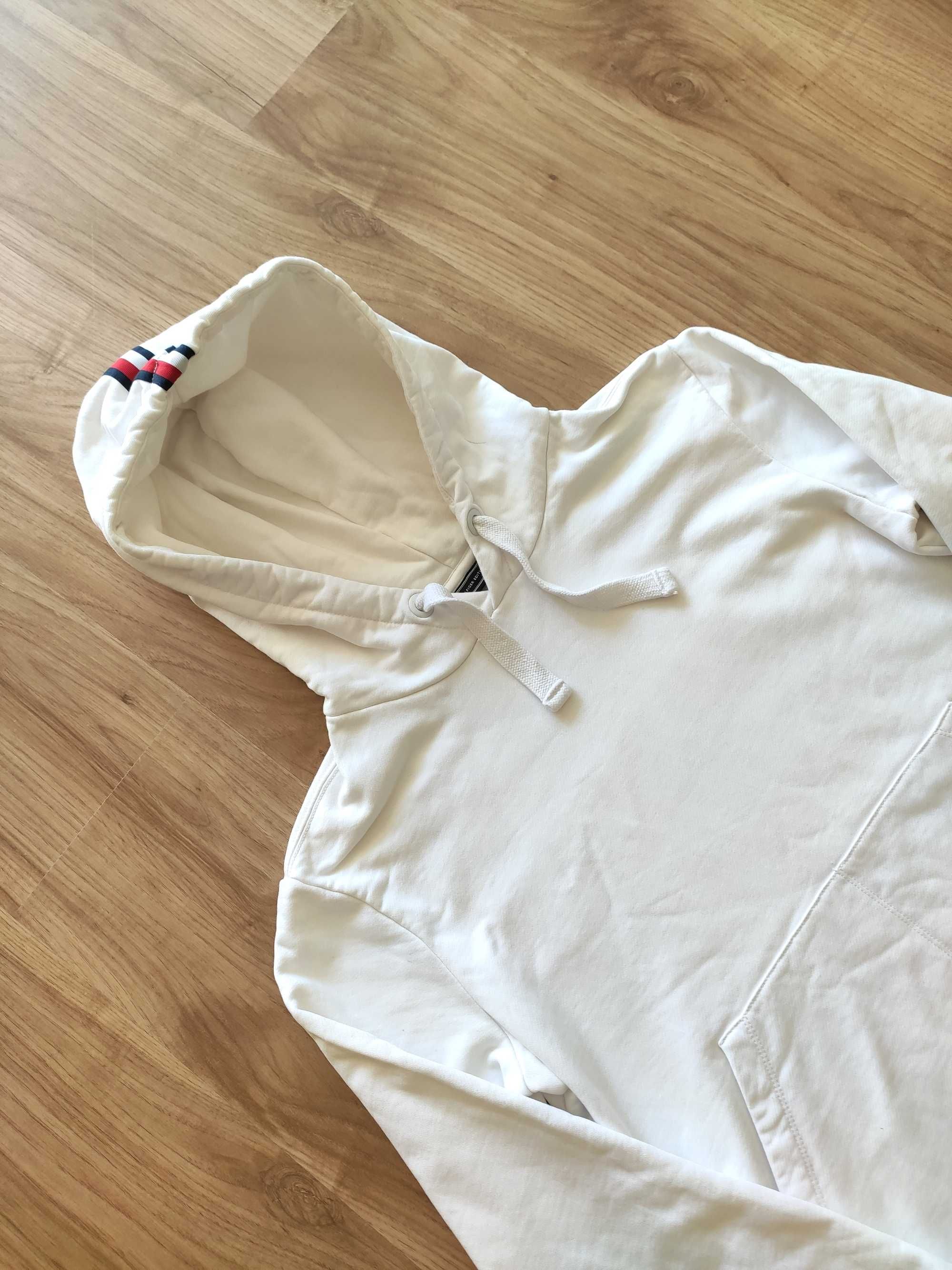 Bluza Tommy Hilfiger biała specjalna edycja hoodie r. M