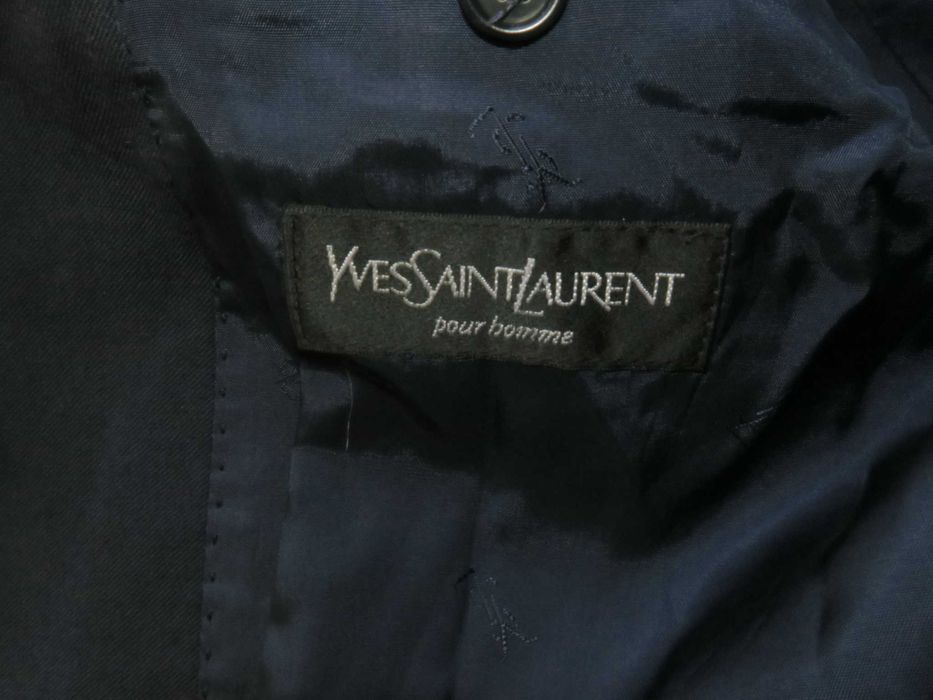 Yves Saint Laurent wełniana elegancka marynarka L