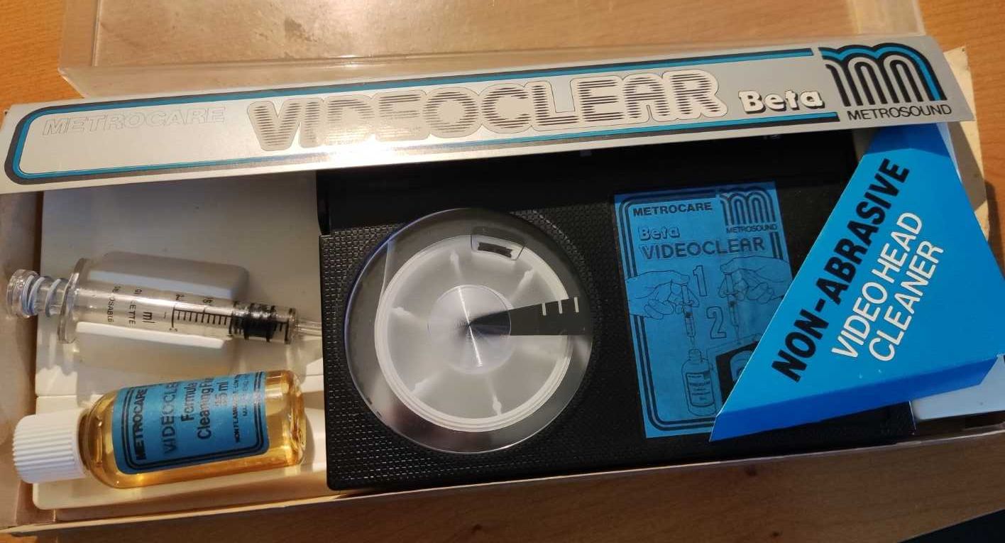 limpador de cabeça de vídeo BETA