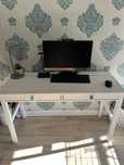 Biurko Ikea Hemnes drewniane