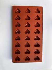 Moldes de silicone para chocolate