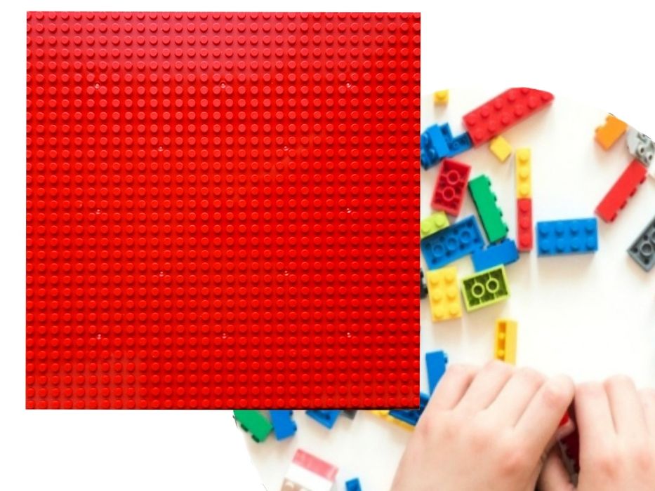 Płyta klocki podstawa do budowania kompatybilna kreatywna