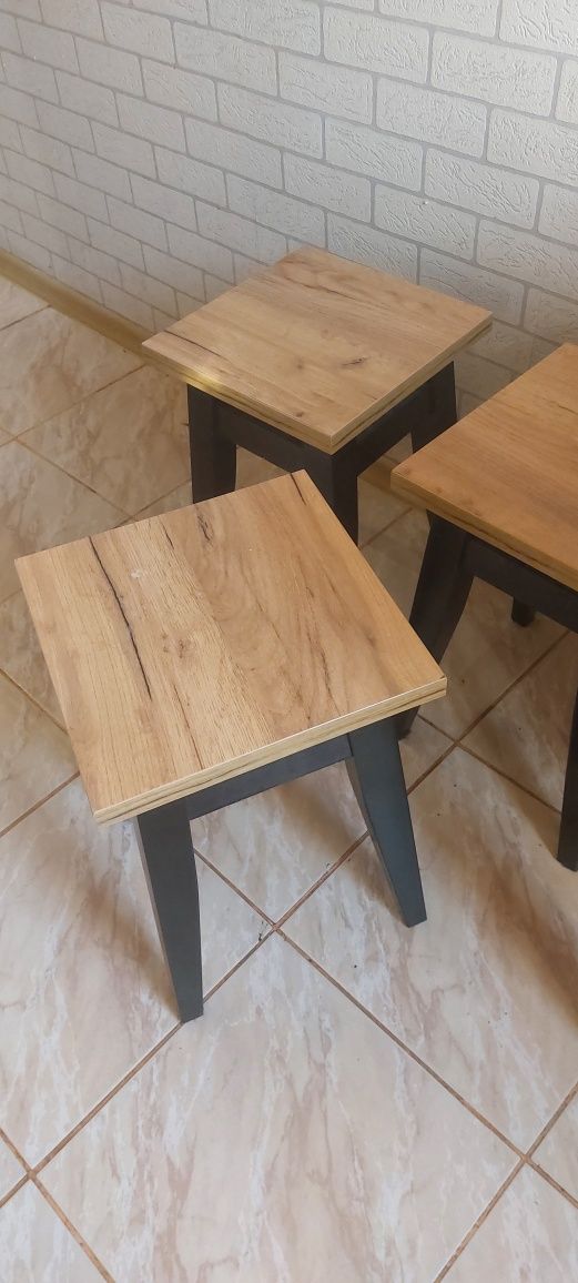 Taboret w stylu loft
