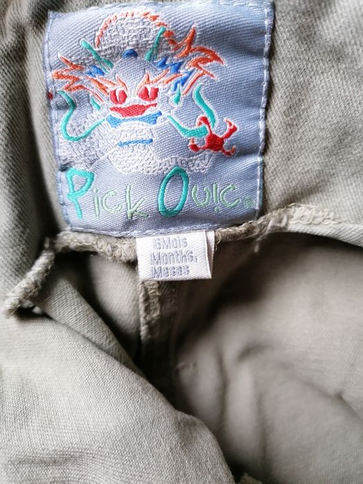 Ogrodniczki chłopięce 6-mcy